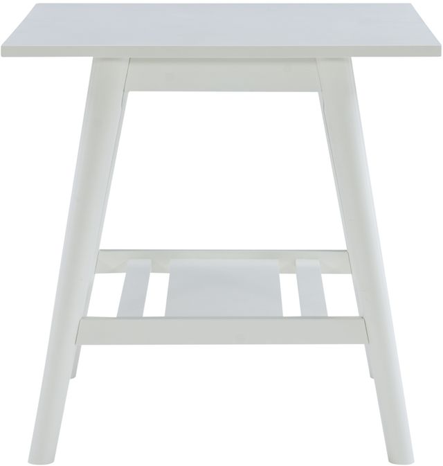 Linon Cosgrove White Accent Table-0