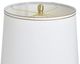 Stylecraft Clear Seeded and Antique Brass Table lamp-5
