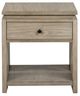 Magnussen Home® Conrad Stone Harbor Gray Rectangular End Table-1
