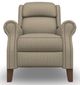 Best® Home Furnishings Customizable Joanna Power High Leg Recliner with Dark Walnut Legs-1