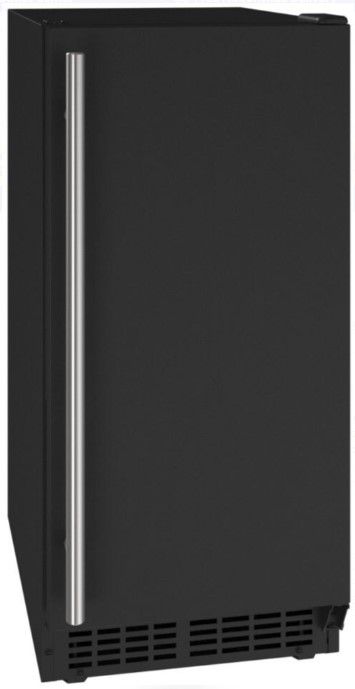 U-Line® Black 15" Crescent Ice Maker-0