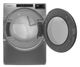 Whirlpool® 7.4 Cu. Ft. Chrome Shadow Front Load Gas Dryer-1