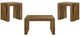 Coaster® Odilia 3-Piece Auburn Occasional Table Set-0