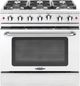 Capital Cooking™ Precision™ 36" Stainless Steel Pro Style Gas Range-0
