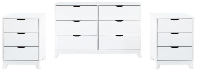Powell® Portix 3-Piece White Closet Storage Set-0
