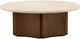 Dovetail Furniture Oja Brown/Cream Coffee Table-0