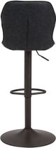 Zuo® Modern Vital Dark Bronze/Vintage Black Bar Stool-3