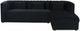 TOV Furniture Callie 2-Piece Black Right Arm Facing L-Shaped Sectional-3