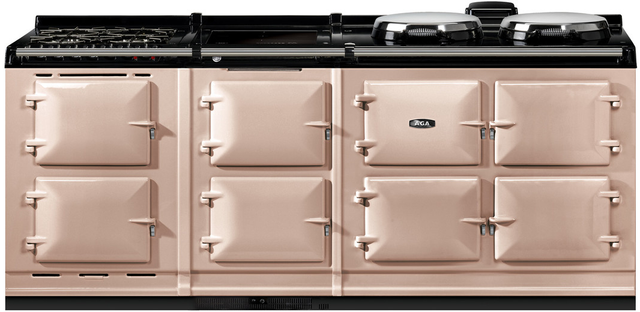 AGA™ Classic R7 210 83" Blush Pro Style Dual Fuel Range-0