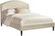 Parker House® Crescent Milano Snow Queen Upholstered Panel Bed-0