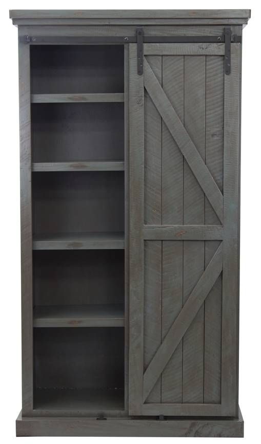 American Heartland Manufacturing Rustic Provincial Pantry-1