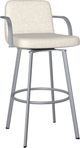 Amisco Customizable Tricia Bar Swivel Stool-1