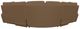 La-Z-Boy® Maddox 5-Piece Camel Leather Curve Manual Reclining Sectional-2