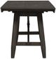 Liberty Furniture Double Bridge Dark Chestnut Gathering Table-4
