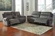 Signature Design by Ashley® Austere Gray Two Seat Reclining Sofa-3