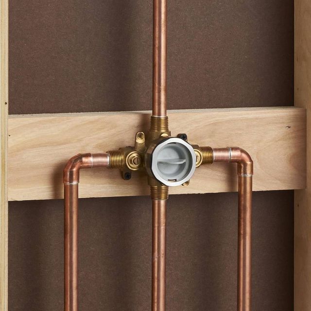 American Standard Flash® Shower Rough-In Valve with Universal Inlets/Outlets and Screwdriver Stops-2