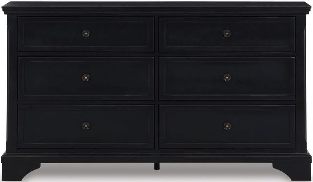 Signature Design by Ashley® Chylanta Black Dresser and Mirror-1