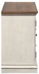 Liberty Furniture Morgan Creek Two-Tone Antique White/Wire Brushed Tobacco TV Console-3