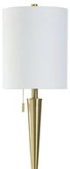 StyleCraft Carrera Gold/White Table Lamp-1
