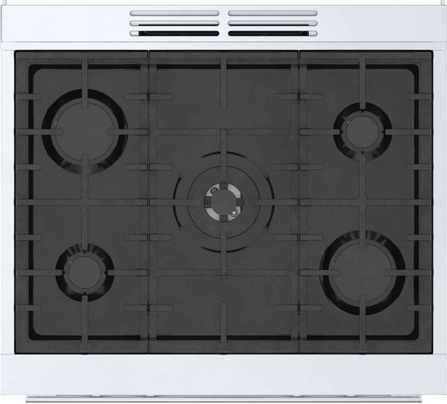 Bosch® 800 Series 30" Stainless Steel Freestanding Dual Fuel Range-2