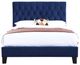Emerald Home Amelia Navy King Upholstered Panel Bed-4