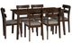 Powell® Daly 7-Piece Brown/Sand Dining Set-0