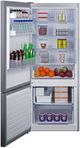 Summit® 28” 15.1 Cu. Ft. Stainless Steel Counter Depth Bottom Freezer Refrigerator with Icemaker-3