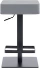 Armen Living Kaylee Grey Swivel Bar Stool-0