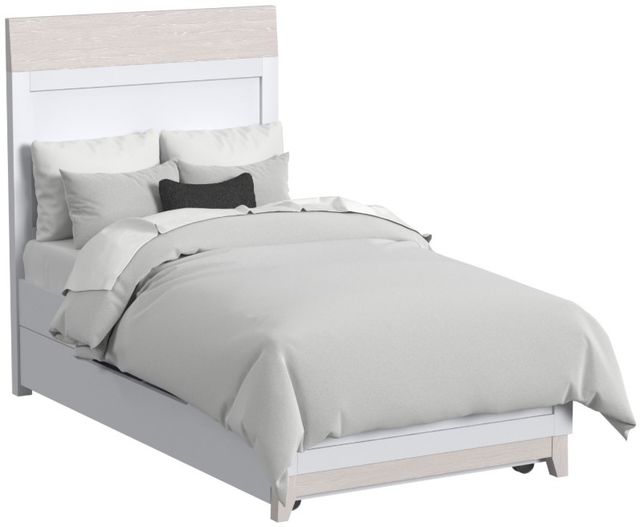 Westwood Design Rowan Ash Linen Youth Twin Panel Bed-0
