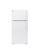 GE® 28" 15.6 Cu. Ft. ENERGY STAR® White Left Swing Top Freezer Refrigerator-0