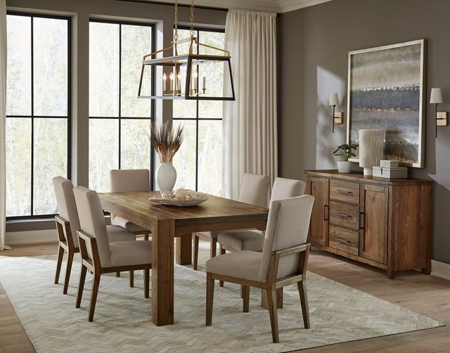 Artisan & Post by Vaughan-Bassett Dovetail Natural 76'' Gathering Dining Table-1