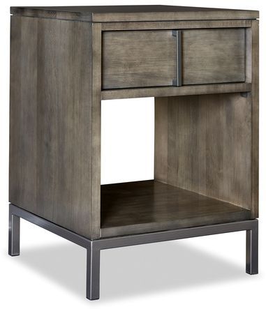 Durham Furniture Milestone Grey 20" End Table