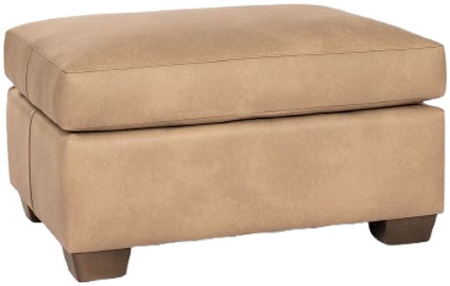 Smith Brothers Customizable 273 Leather Ottoman-0