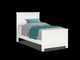 Canyon Furniture Co Twin Panel Bed -0