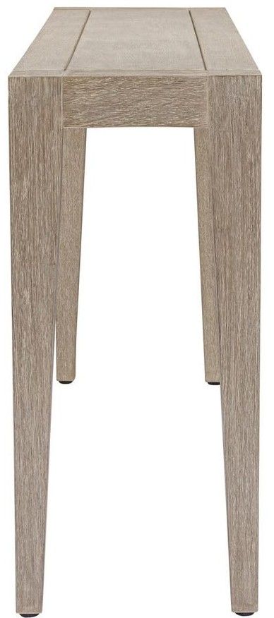 Uttermost® Kirkham Cerused Wheat Wood Indoor-Outdoor Console Table-2