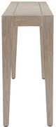 Uttermost® Kirkham Cerused Wheat Wood Indoor-Outdoor Console Table-2