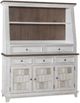 Liberty Furniture River Place Riverstone White Server and Hutch-0