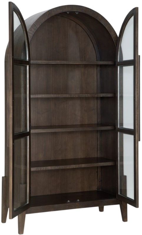 Signature Design by Ashley® Benhall Dark Brown Accent Cabinet-2
