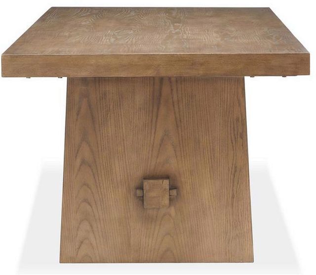 Magnussen Home® Lindon Belgian Wheat Trestle Dining Table-3