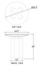 Bramble Customizable Victoria Side Table-1