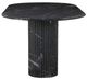 Four Hands Oranda Polished Black Dining Table-3