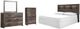 Signature Design by Ashley® Drystan 4-Piece Multi King/California King Bookcase Headboard Set-0