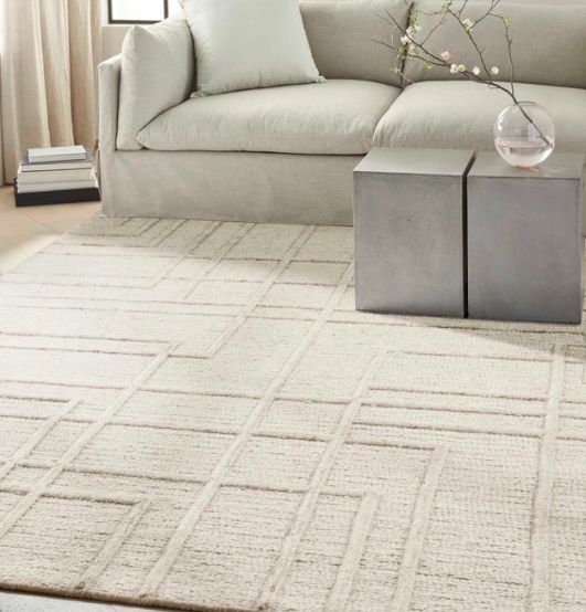 Nourison Home™ Calvin Klein CK045 Impressions Sand 5'x7' Area Rug-1