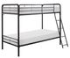 Mazin Furniture Lunar Dark Bronze Twin/Twin Bunk Bed-0