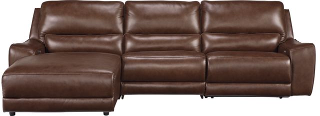 Signature Design by Ashley® DeepWakes 3-Piece Canyon Power Reclining Left-Arm Facing Sofa and Chaise-0