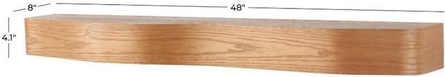 Deco Marche Brown Wall Shelf-2