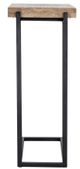 Moe's Home Collection Mila Natural C-Table with Black Metal Base-4