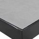 Elements International Abby Black Twin Platform Bed-3