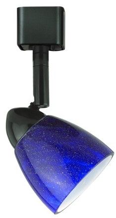 Cal® Lighting & Accessories Blue/Dark Bronze Track Light-0