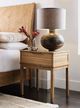 aspenhome® Cyrus Almond Bisque 1-Drawer Nightstand-1